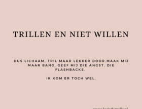 TRILLEN EN NIET WILLEN